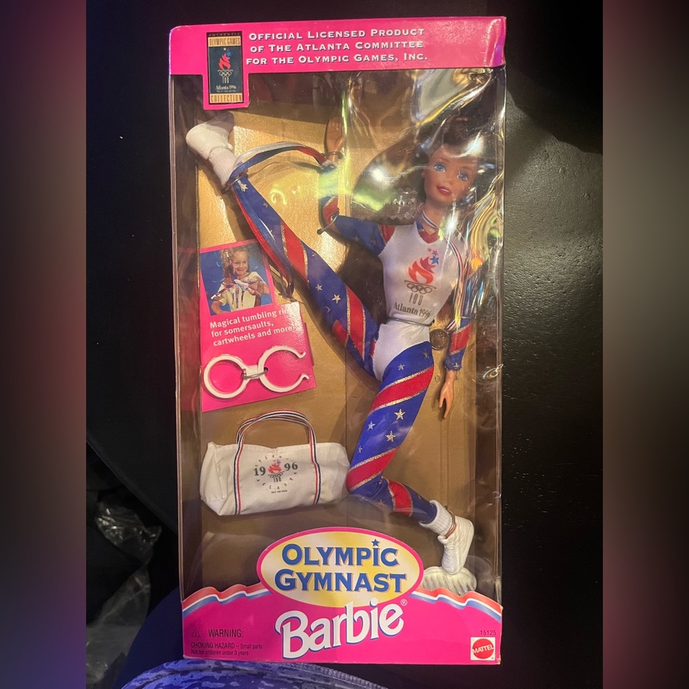 Barbie 1996 Olympic Gymnast NIB